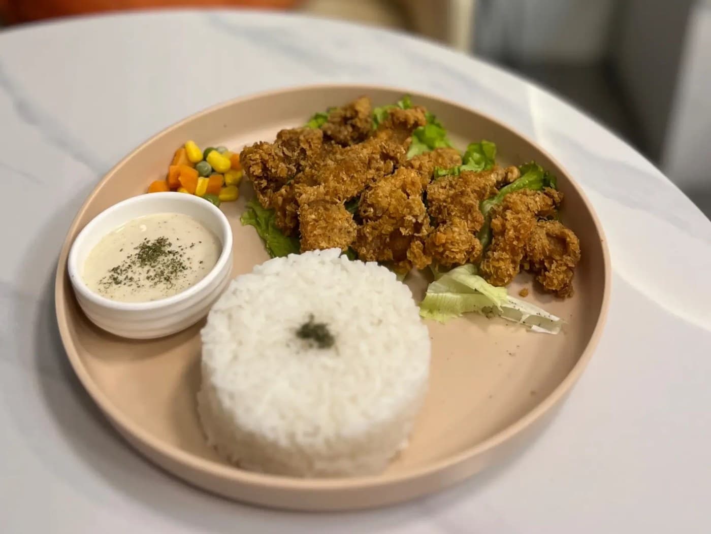 Garlic Dipped Fish Fillet