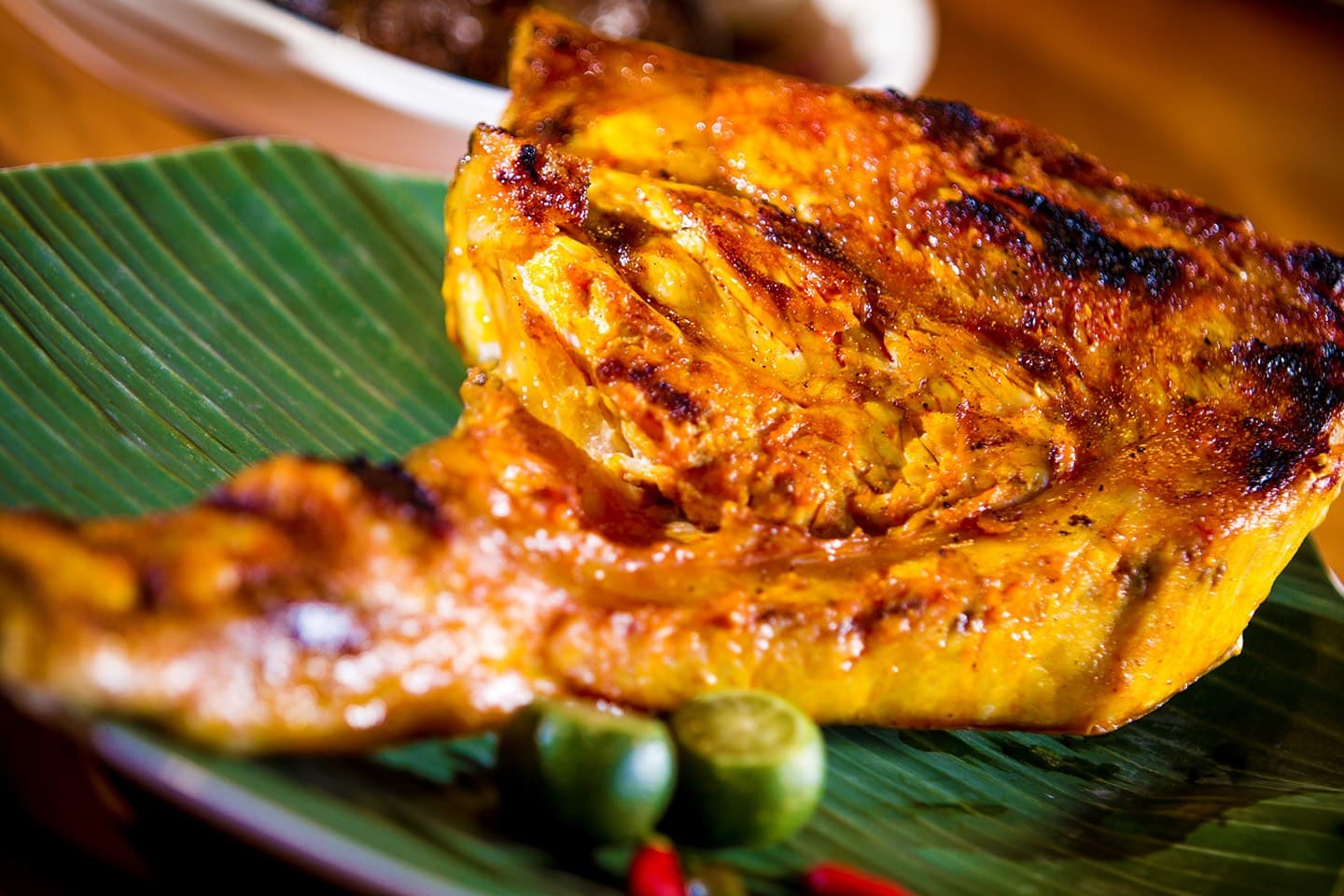 Grilled panga