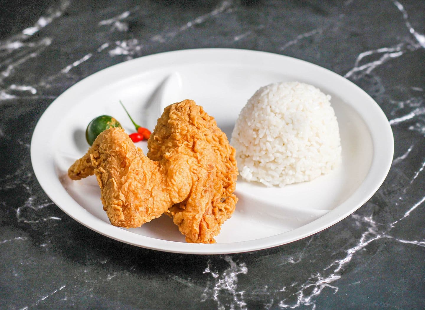 Big Chicken with Rice
