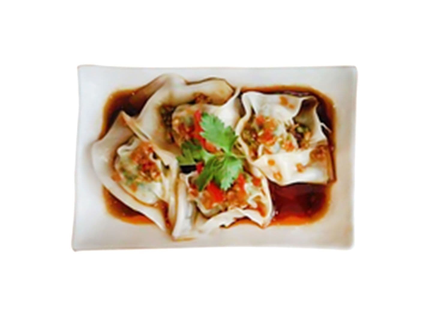 Dumpling with Spicy Sauce