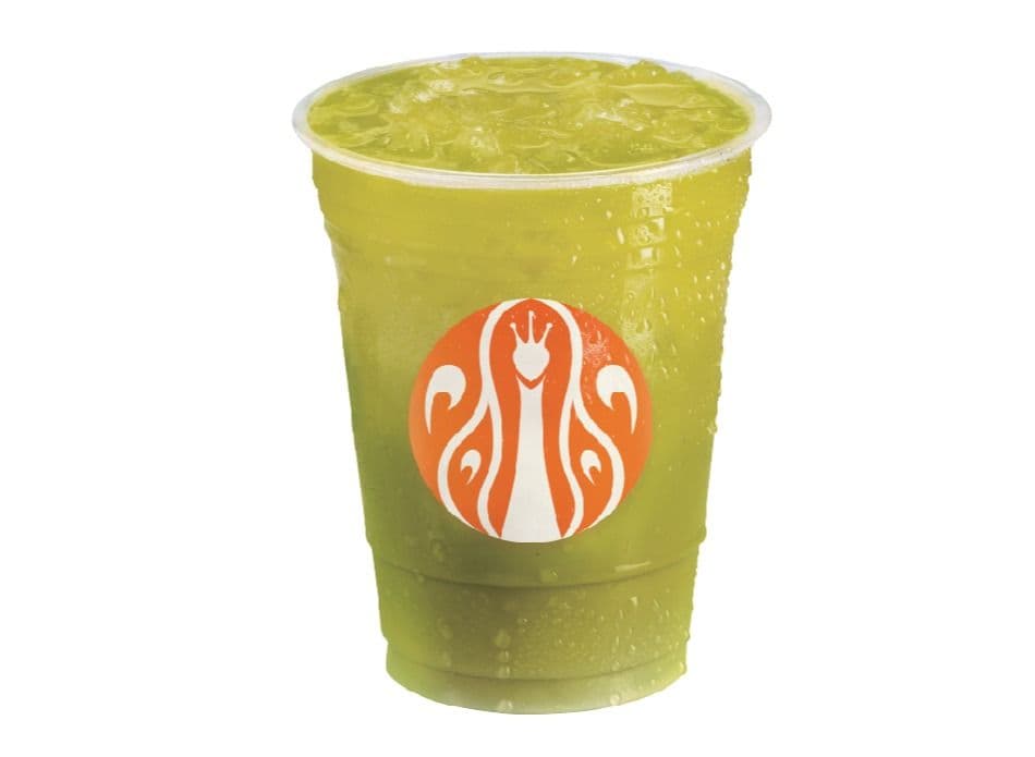 Iced Green Tea Latte