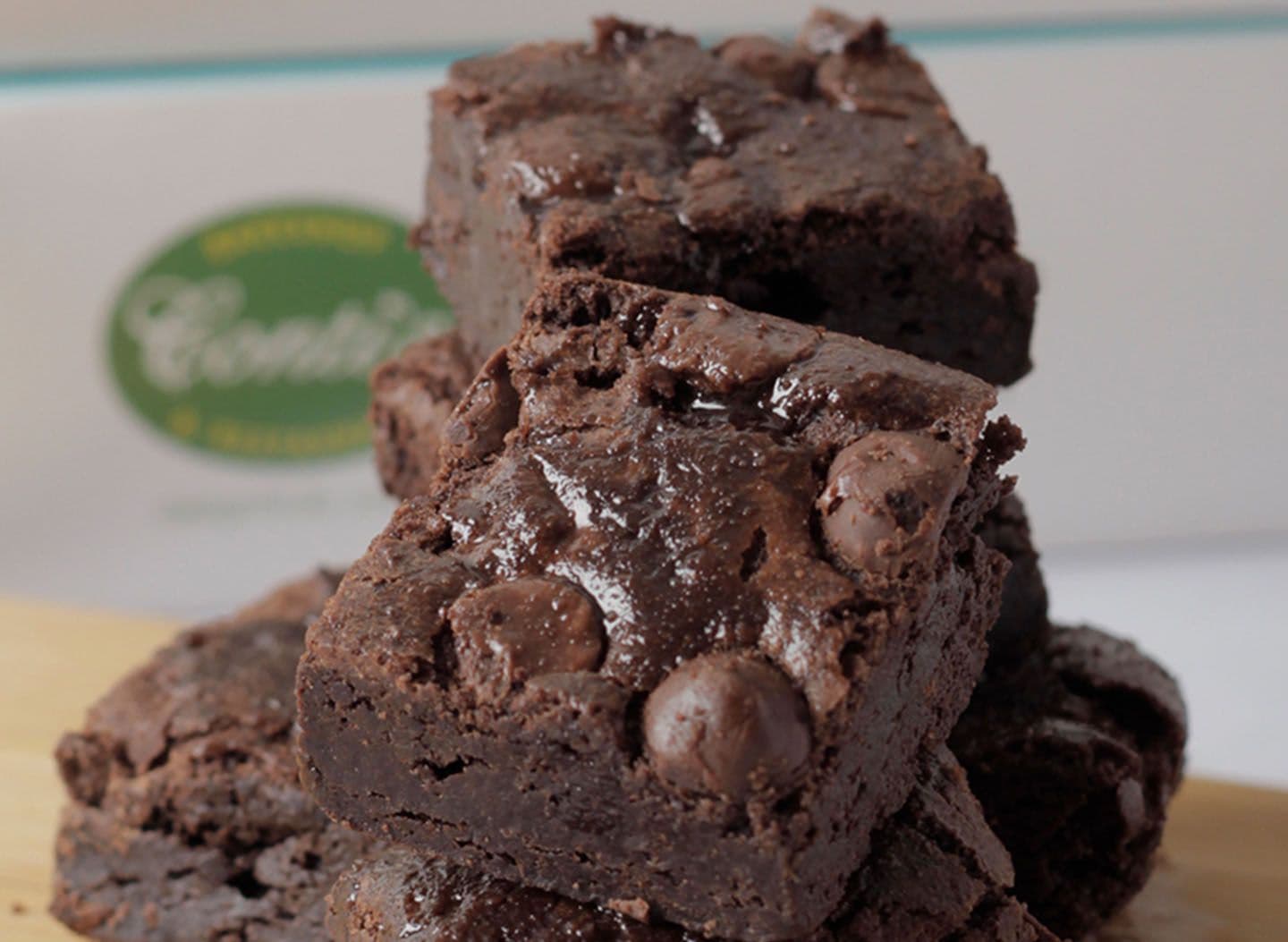 Choco Chip Brownies (Half Box, 15 pcs)