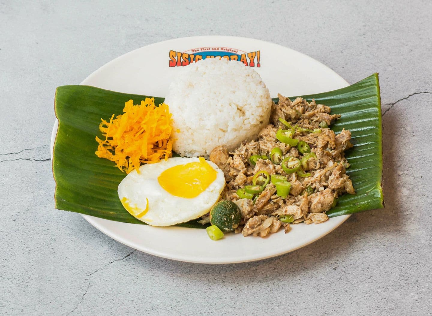 Chicken Double Sisig Meal