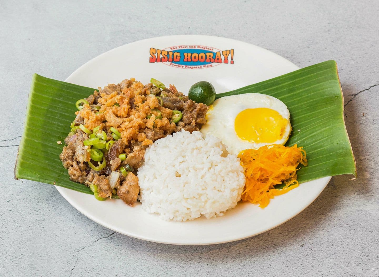 Pork Double Sisig Meal