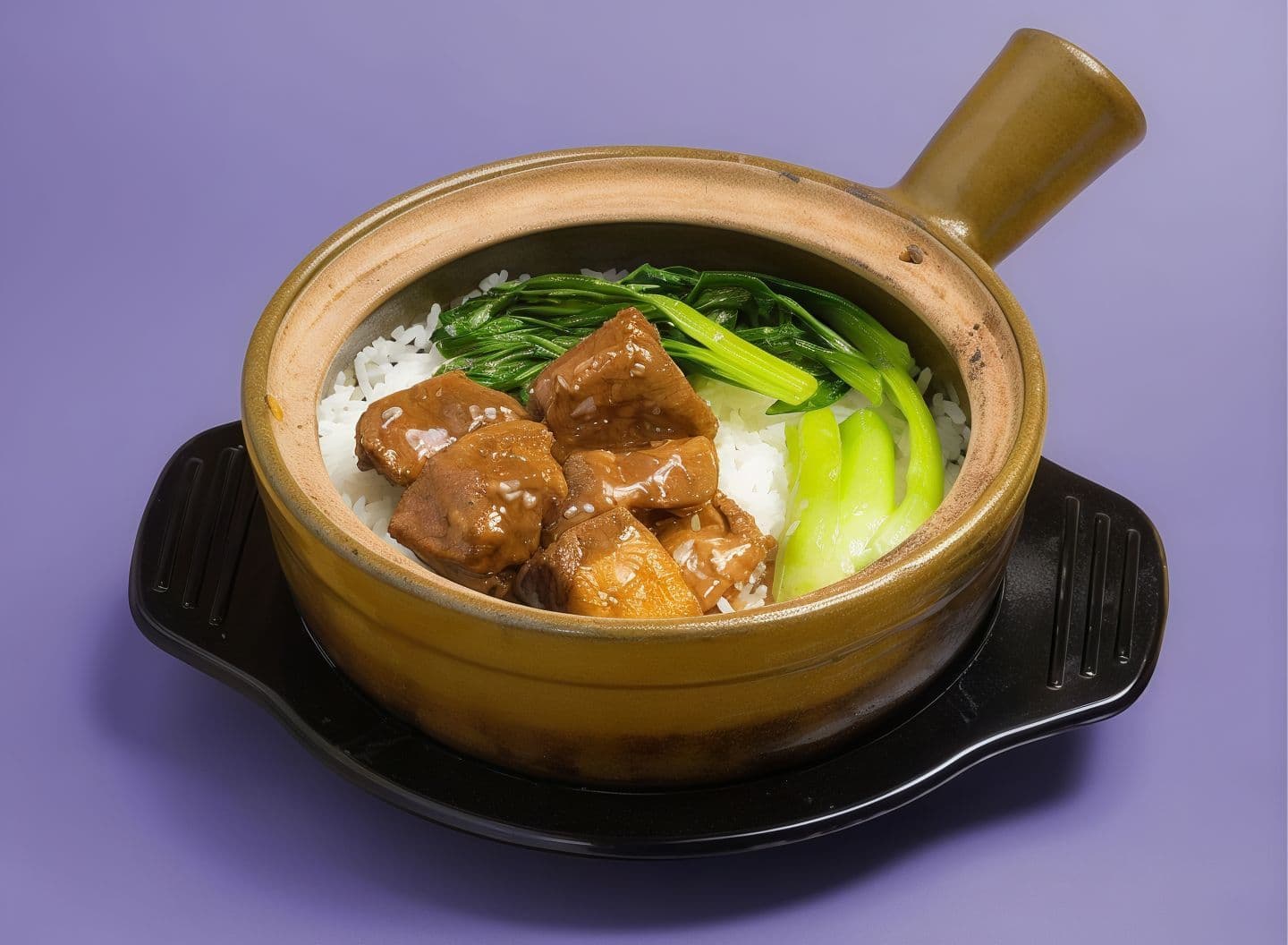 Claypot Rice: Beef Brisket