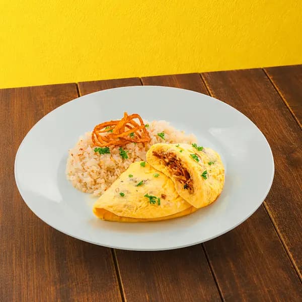Pulled Pork Omelette