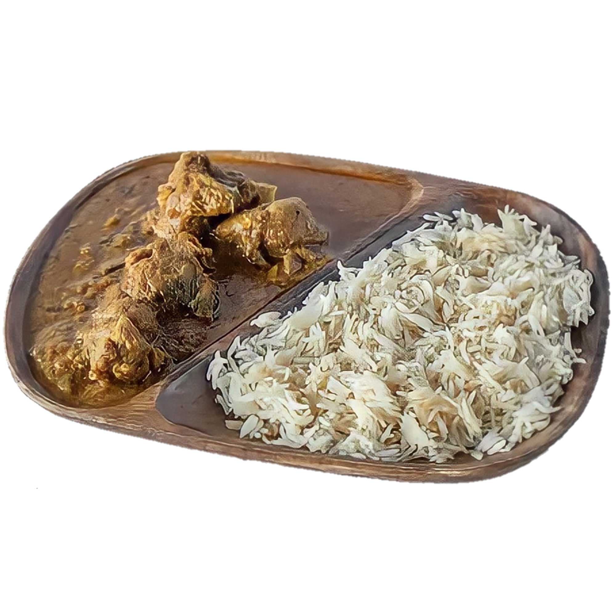 Mutton Curry with 1 Cup Basmati Rice