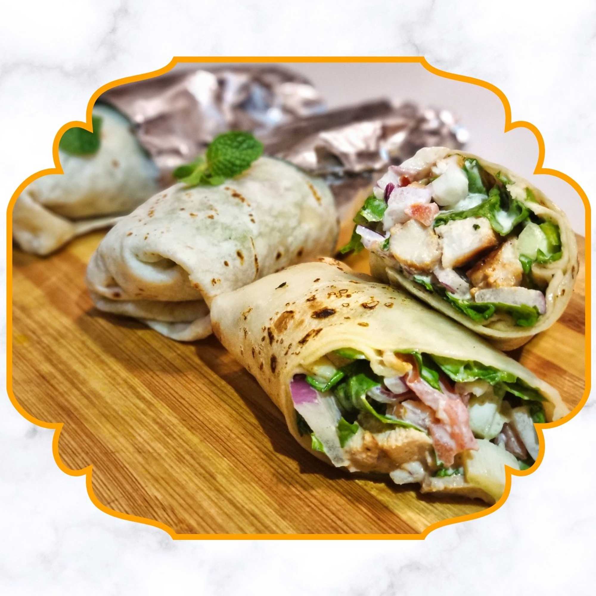 Chicken Shawarma Burrito (3PCS)