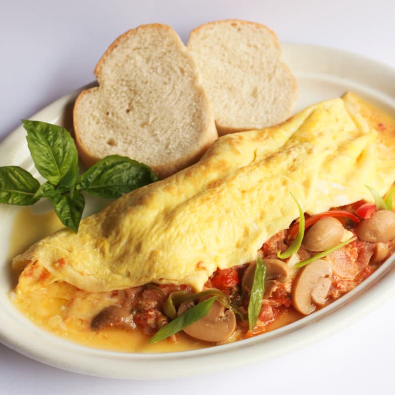 Mushroom Omelette