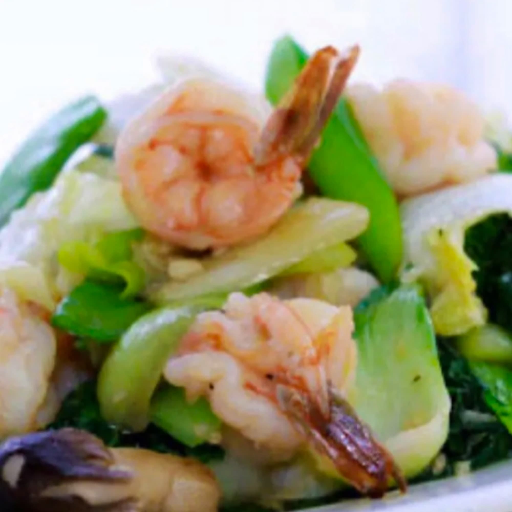 Seafood with Taiwan Pechay Sauteed