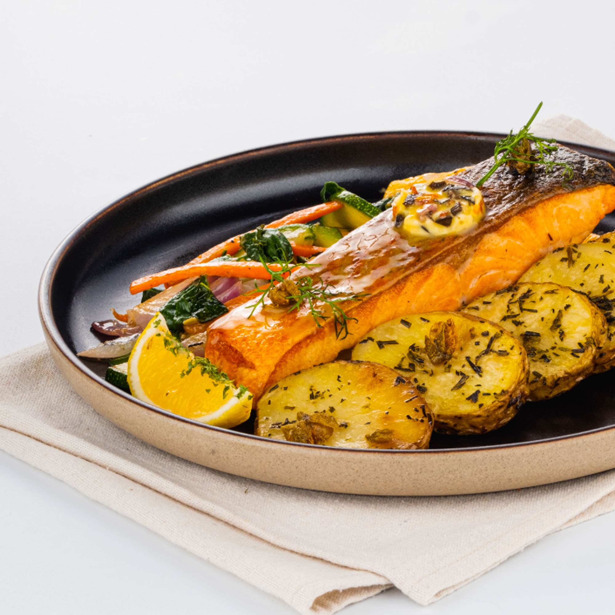 Salmon Oreganato
