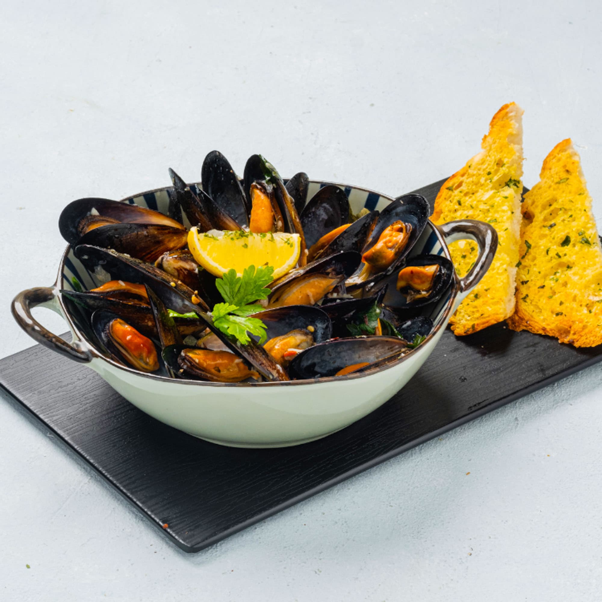 Mussels Lombardi
