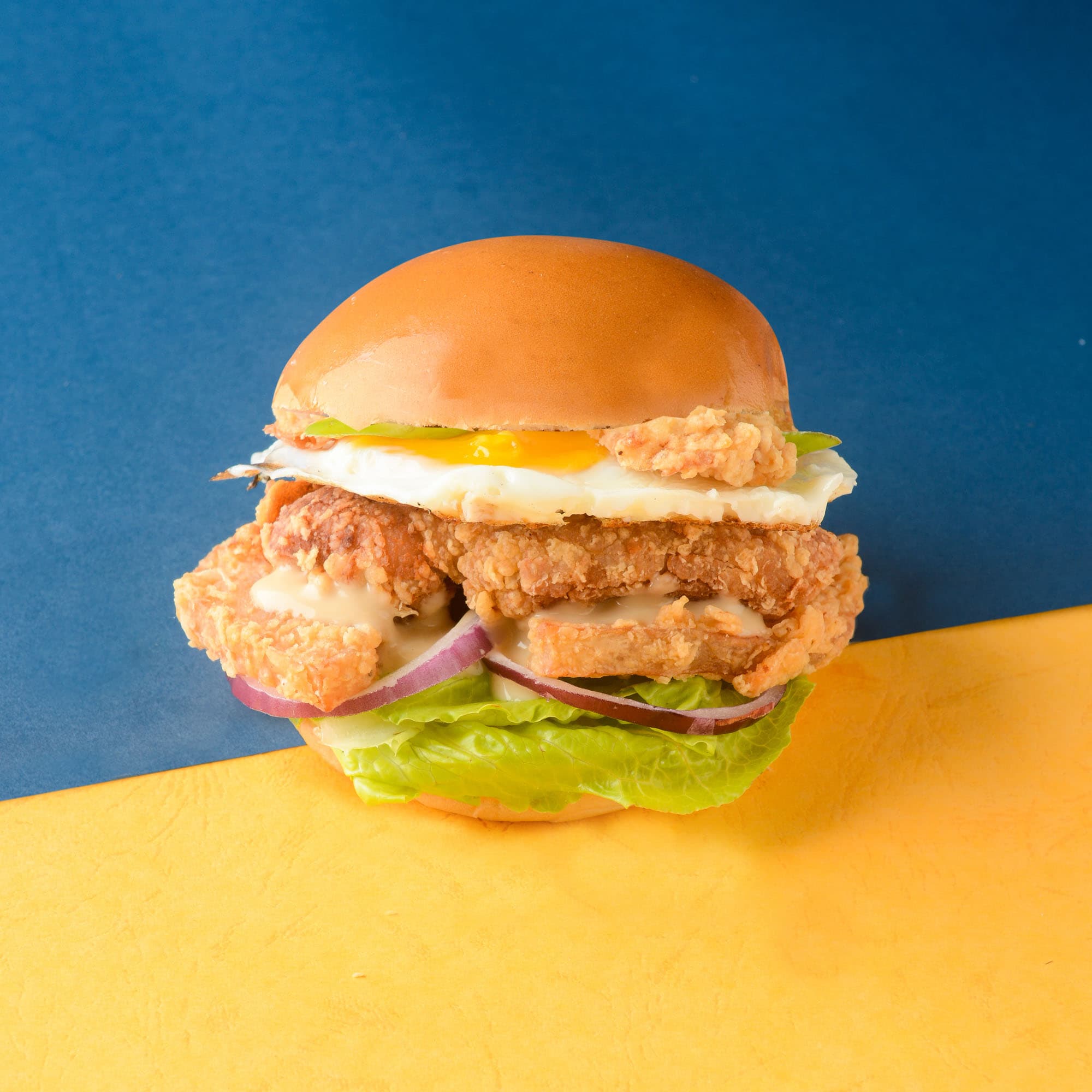 Manila's Finest Sisig Burger