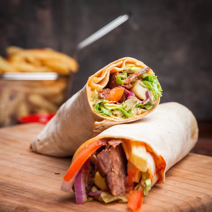 Shawarma Beef Wrap