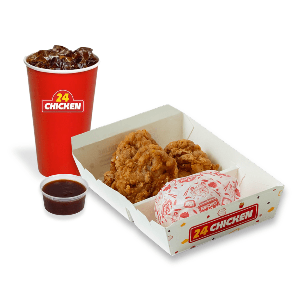 BONELESS CHICKEN RICE MEAL + DRINK VM2