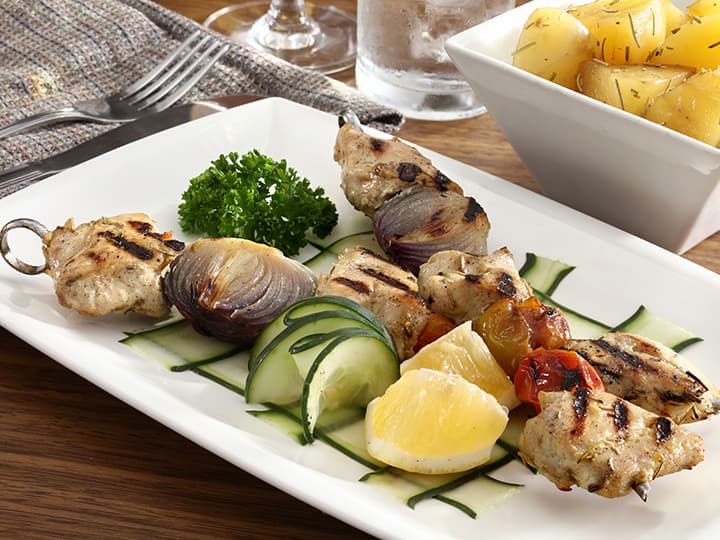 Spiedini di pollo