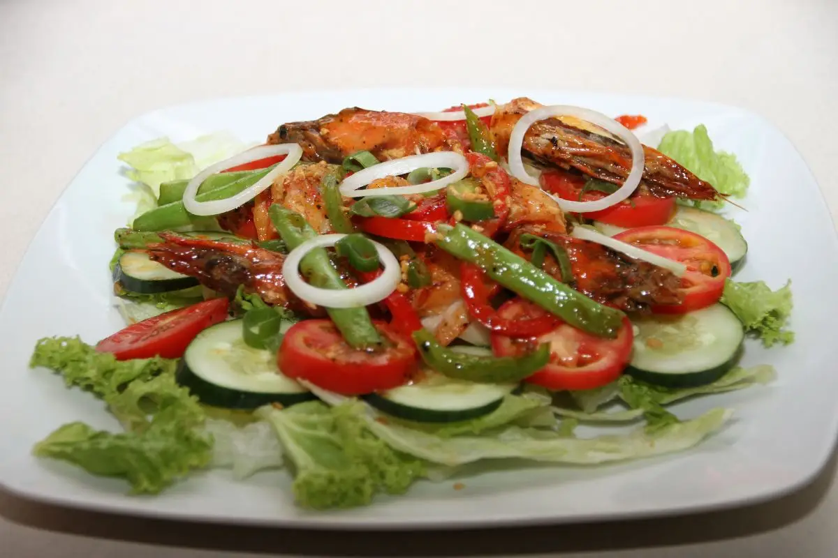 Salad Gambas