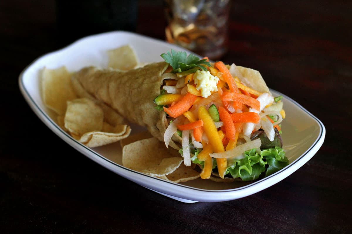 Cassava Fish Taco