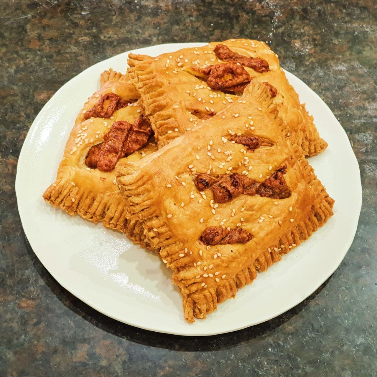 Spam and Cheese Pie