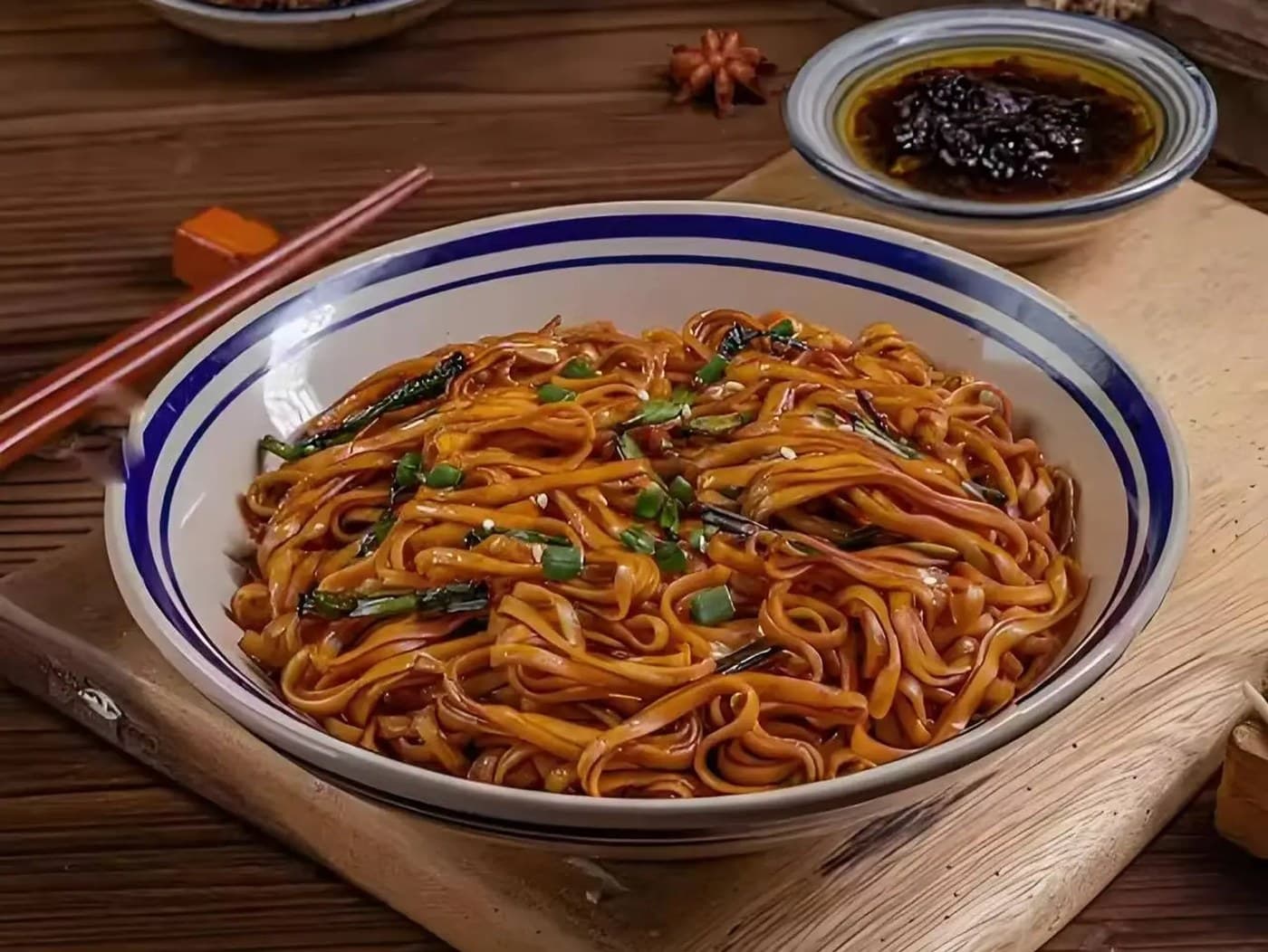 N5 Dry Noodles With Scallon oul