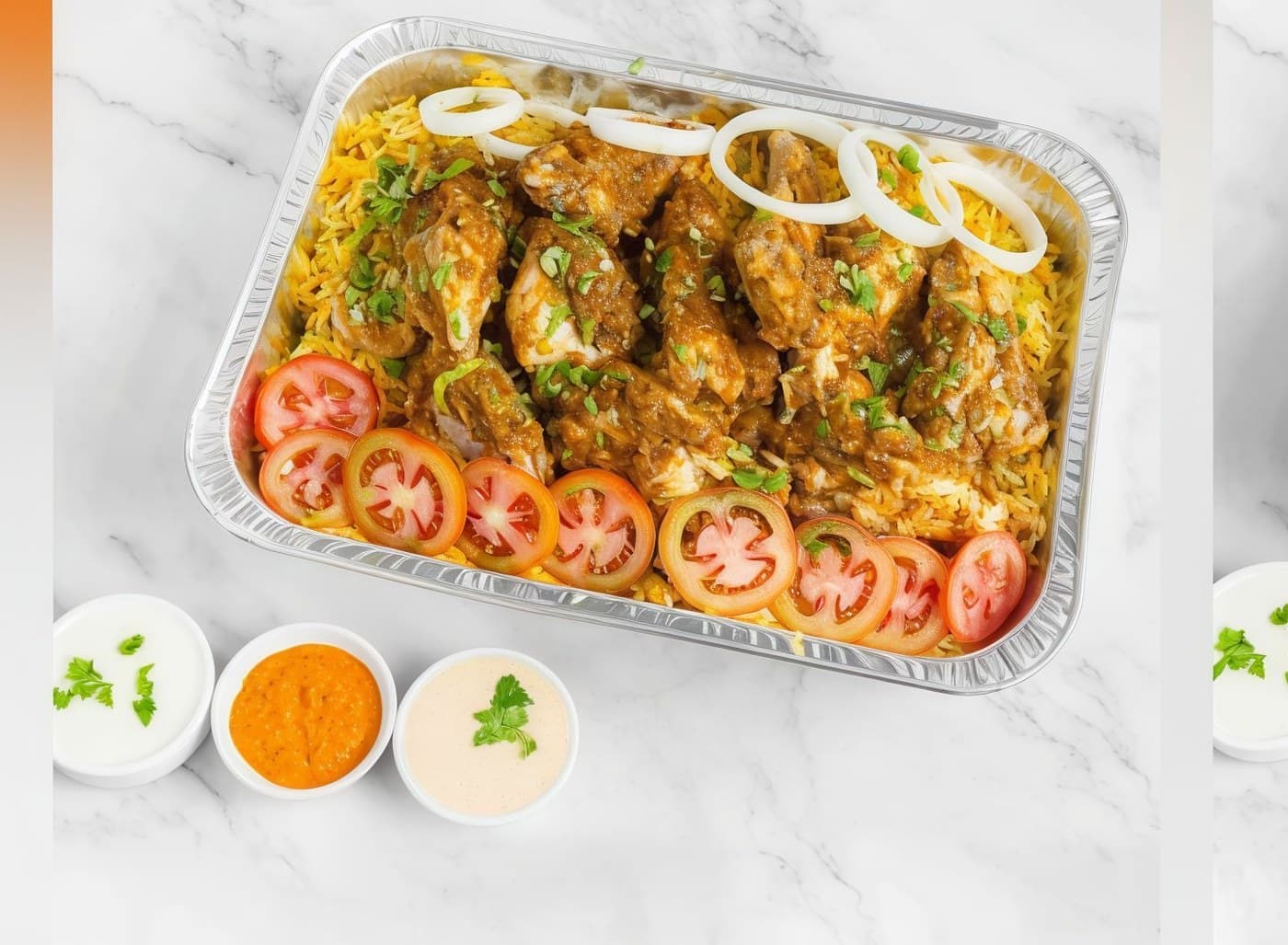 Half Chicken & Half Beef Biryani