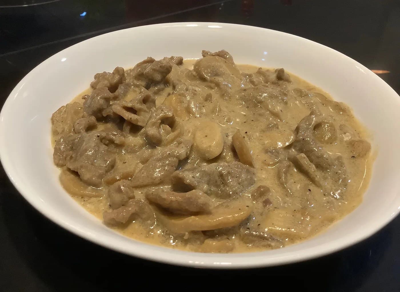 Creamy Beef And Mushroom