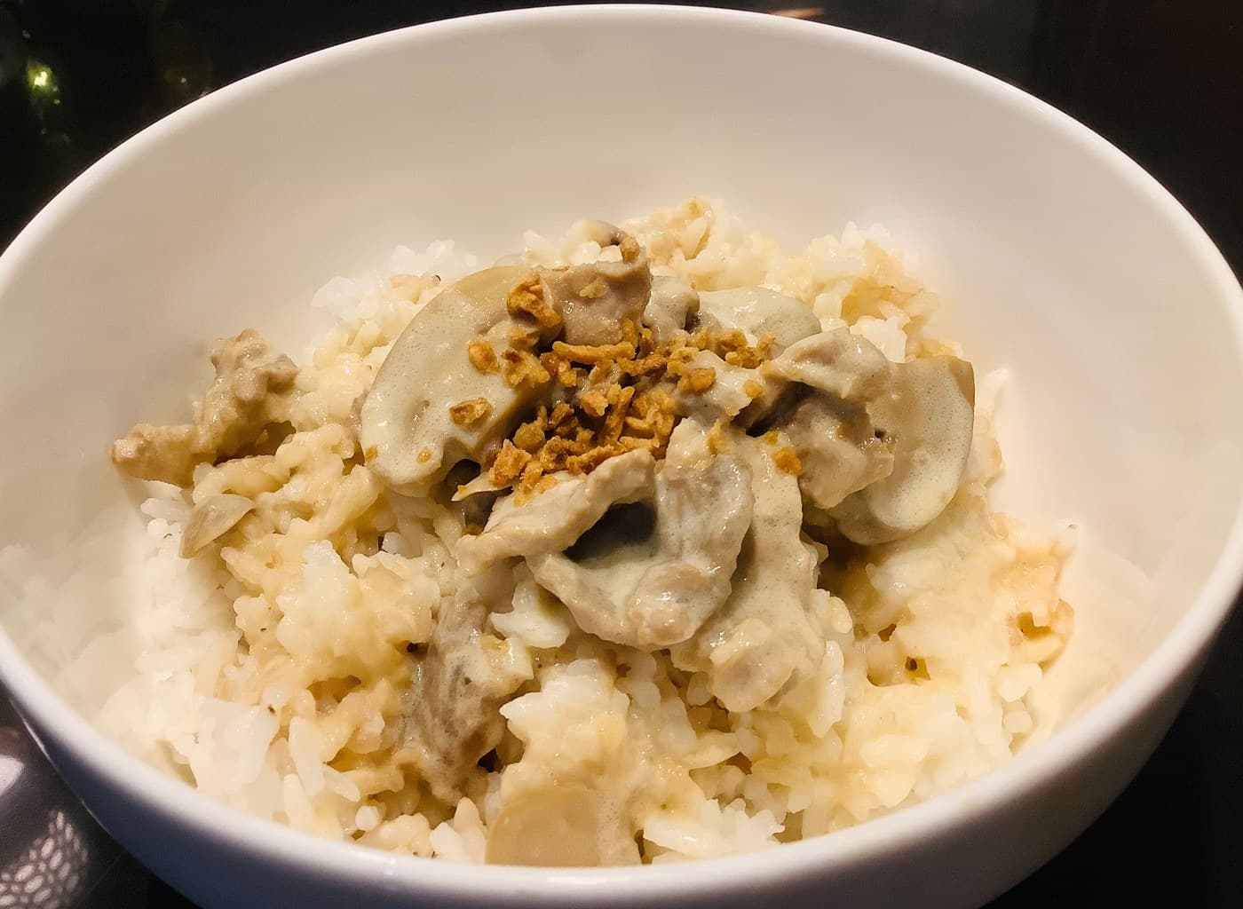 Creamy Beef With Mushroom