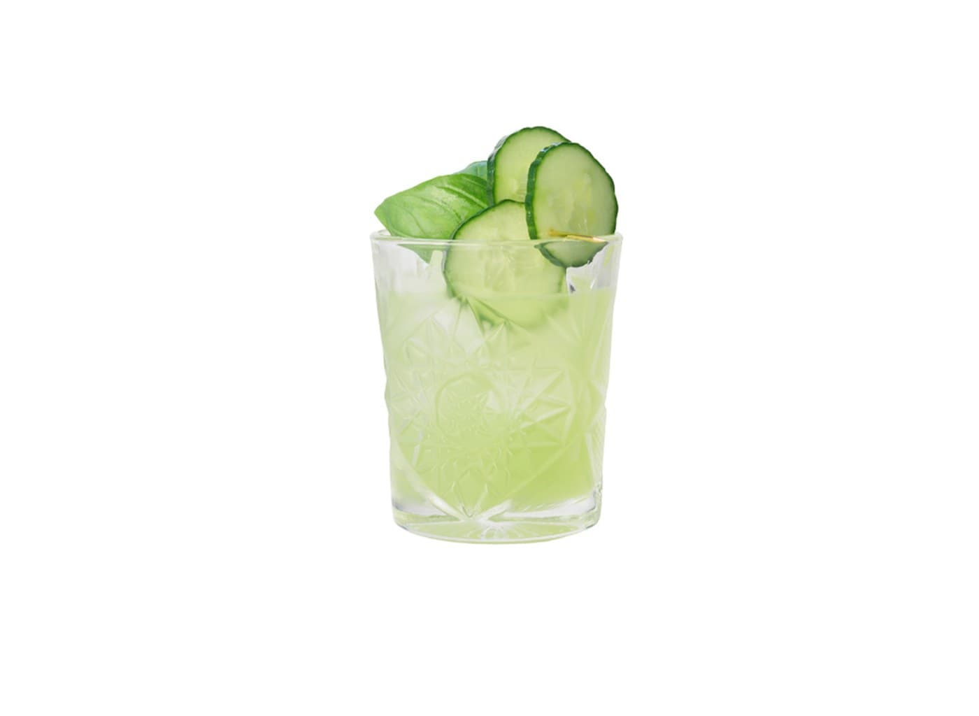 Cucumber Basil with Calamansi