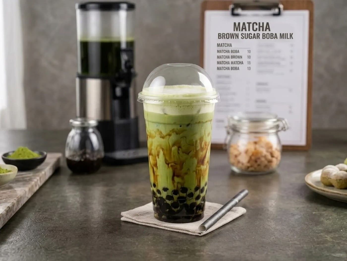 Matcha Milk Tea