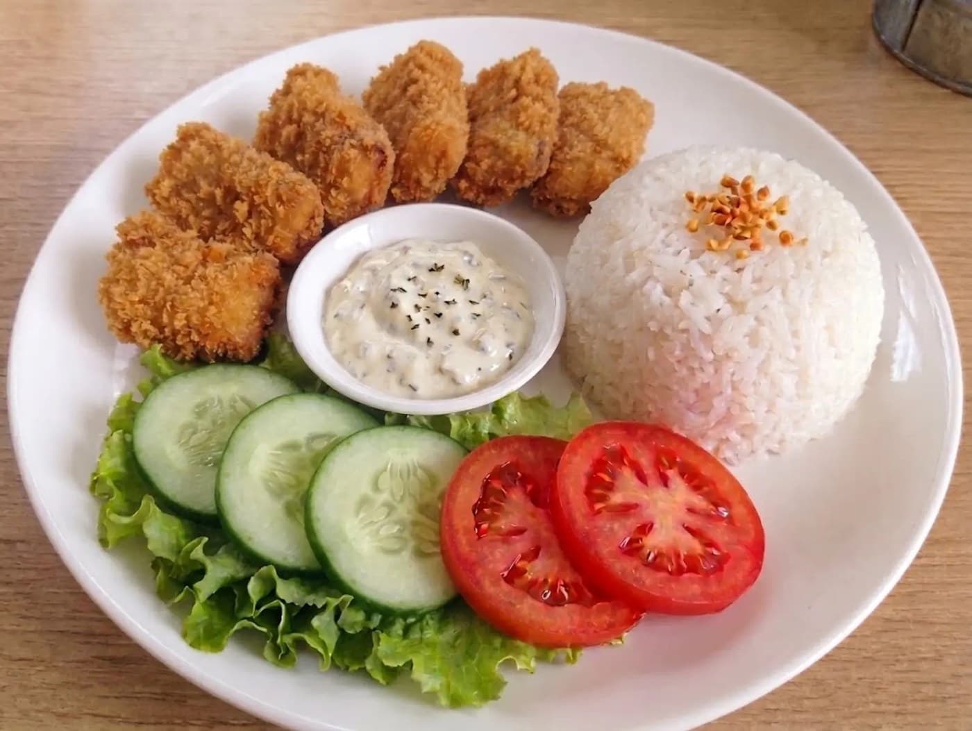 Fish Fillet Rice Meals