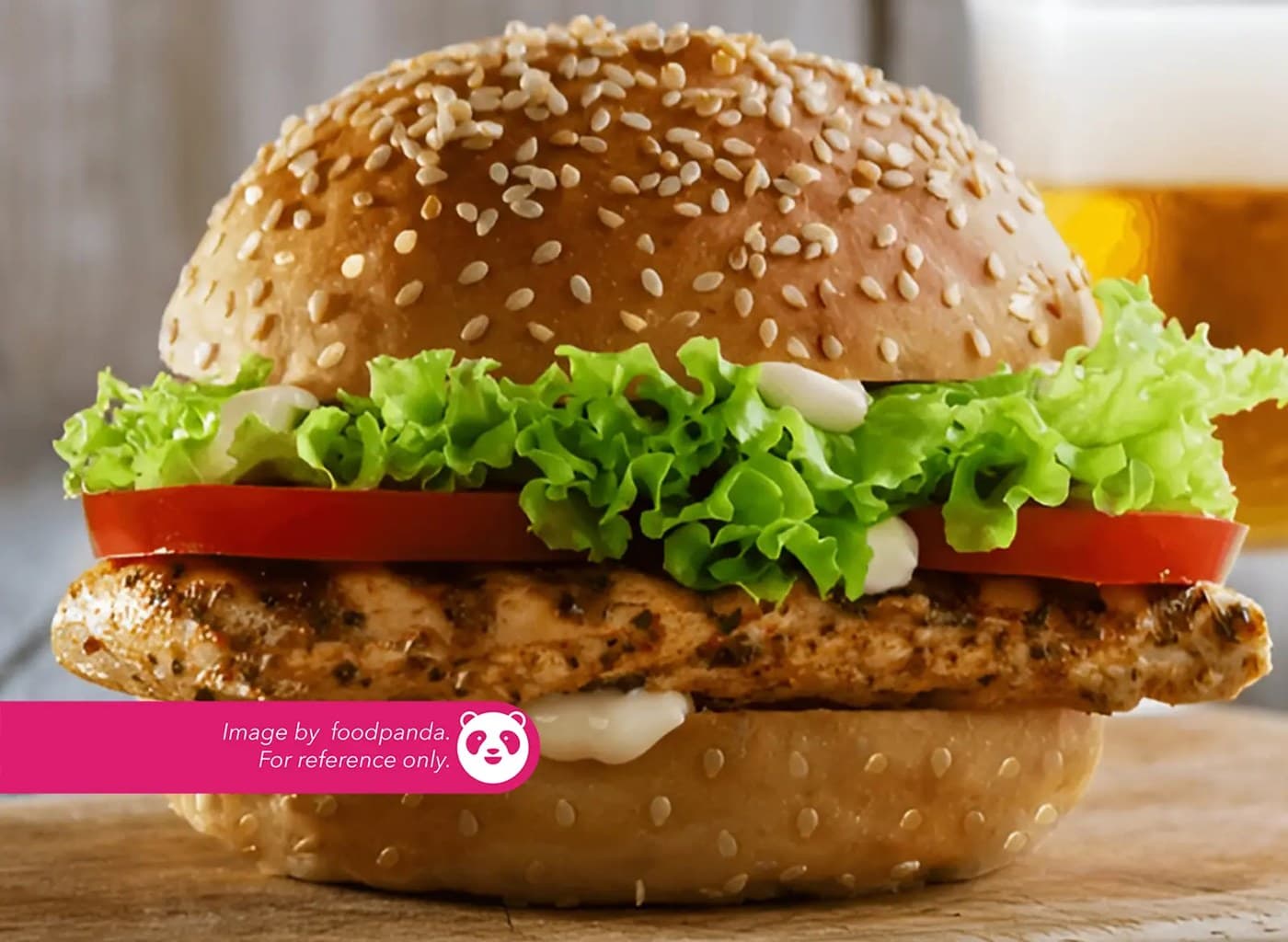 Grilled Chicken Burger