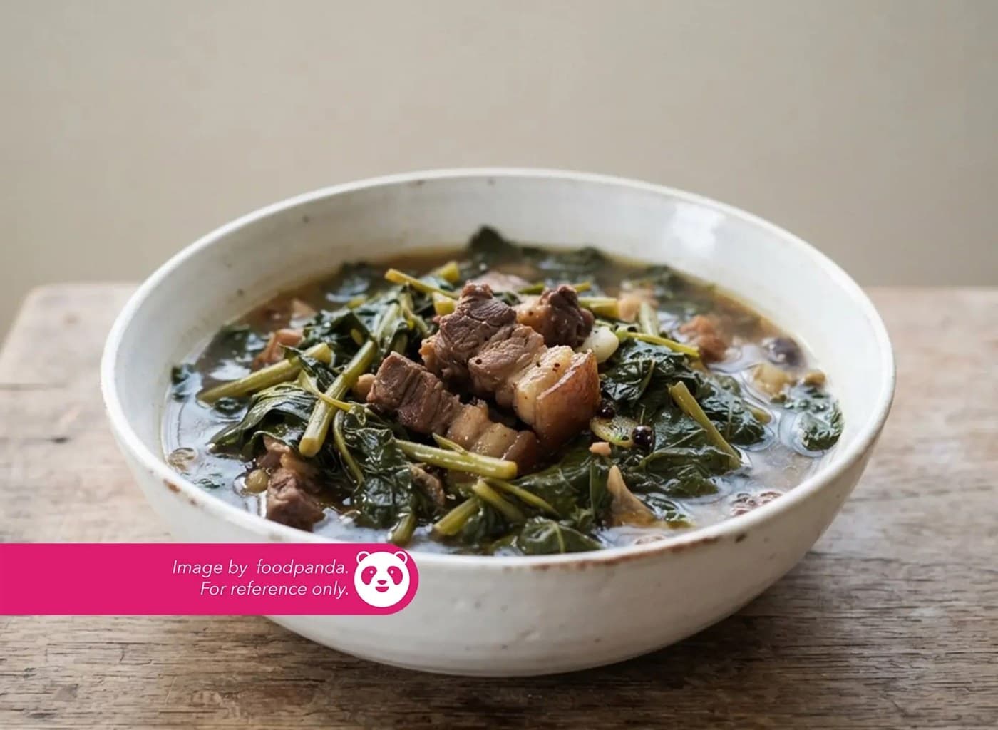 Alugbati with Pork