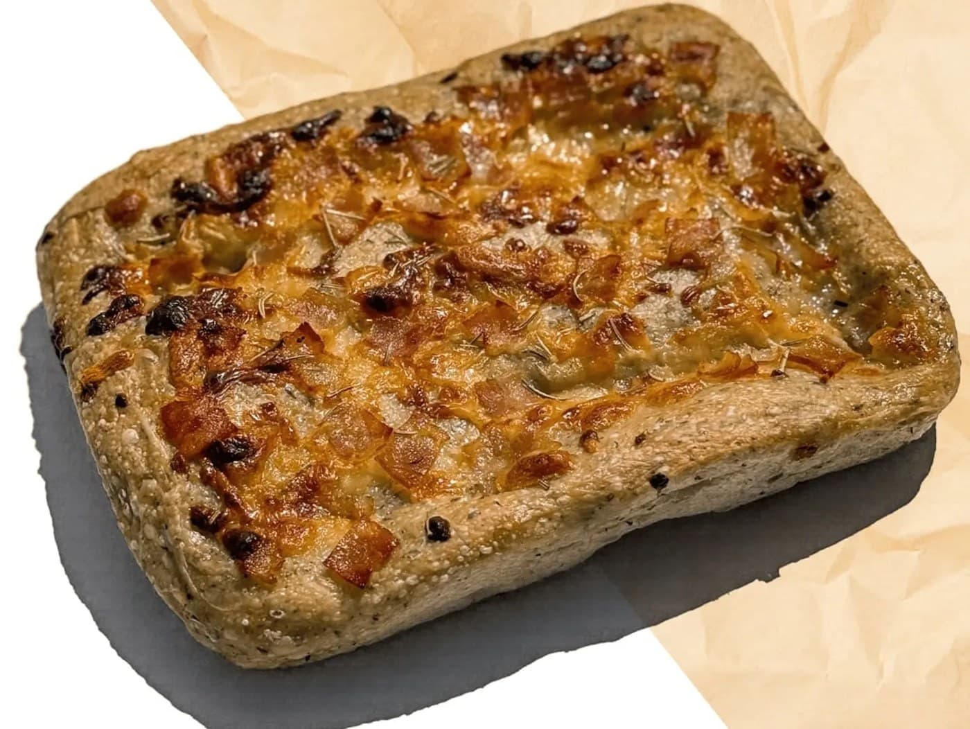 Bacon & Cheese Focaccia Whole