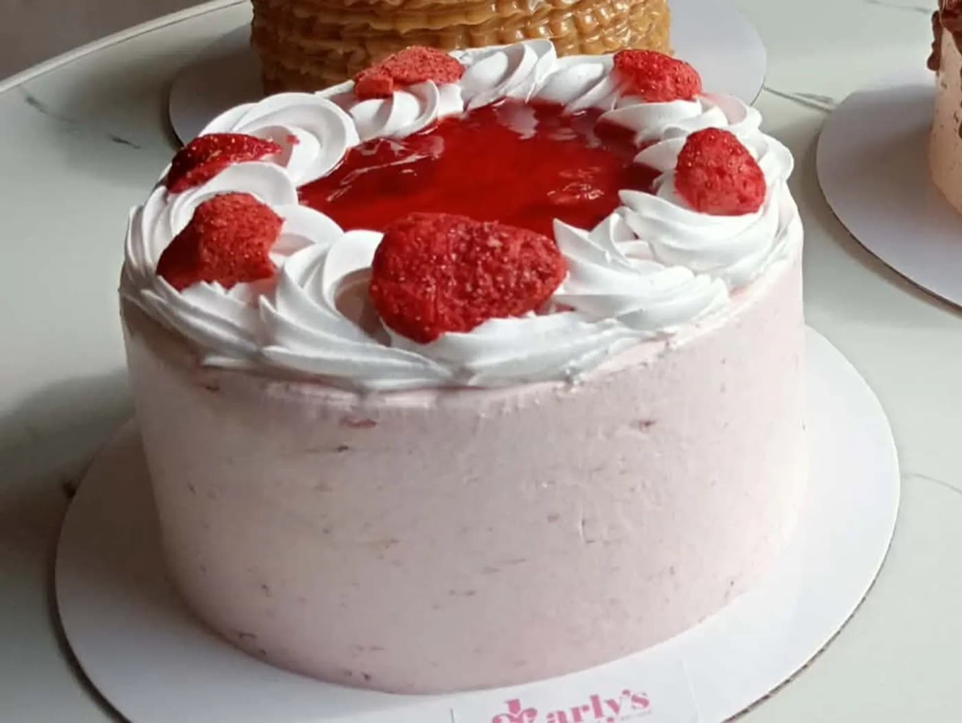Strawberry Cream Cake