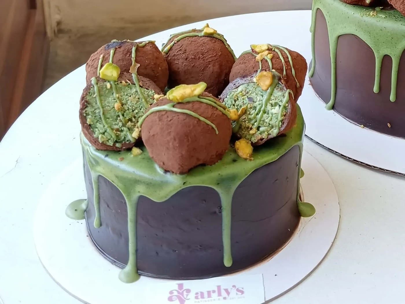Mini Dubai Chewy on Cake