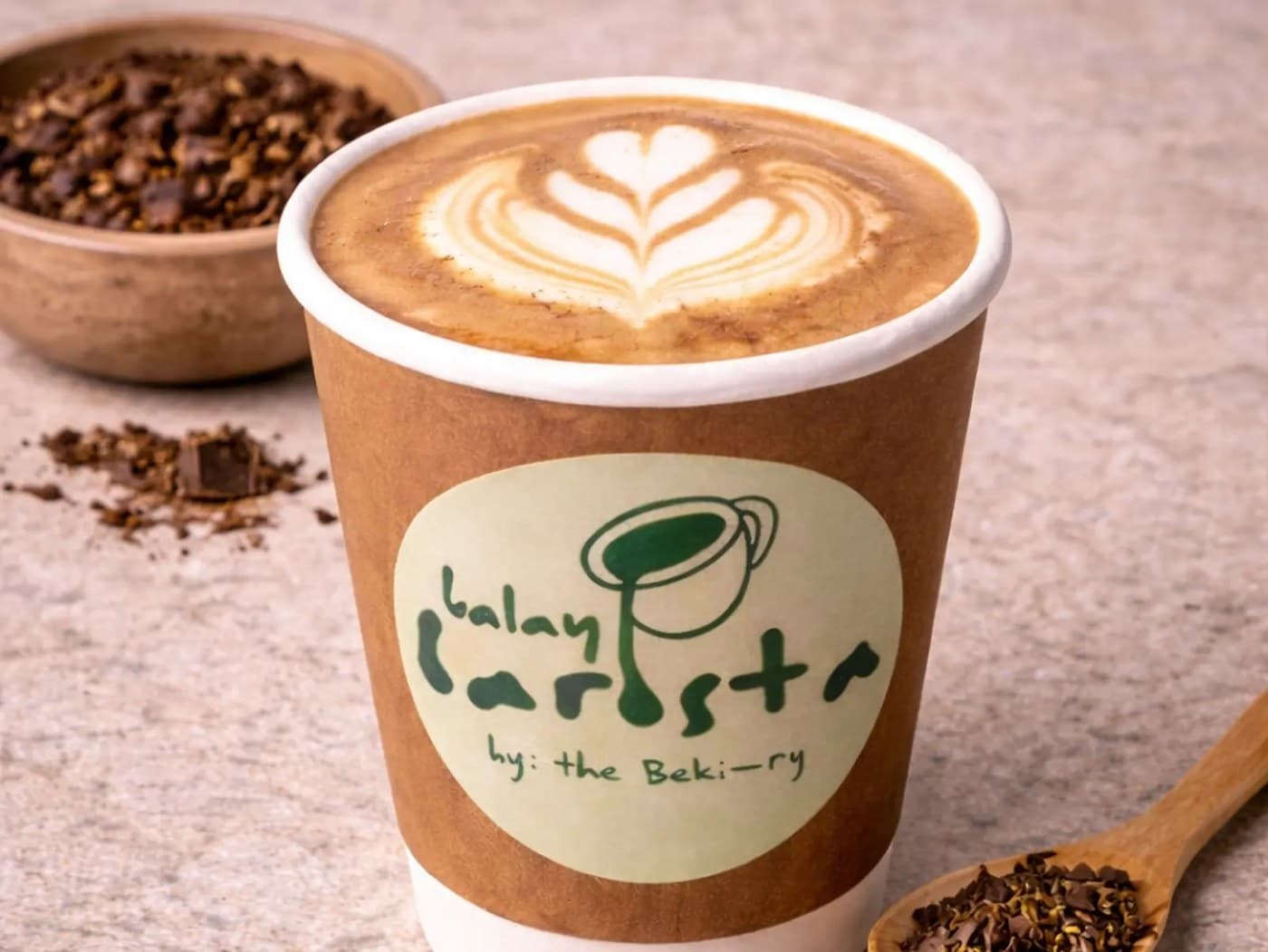 Hot Hojicha Latte