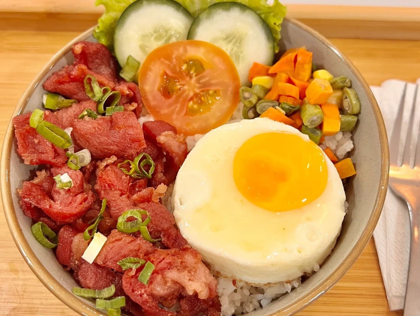 Pork Tocino Rice Bowl