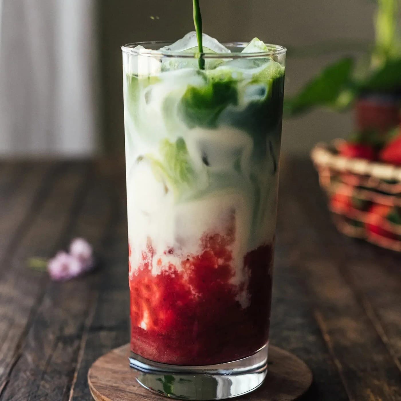 Strawberry Matcha