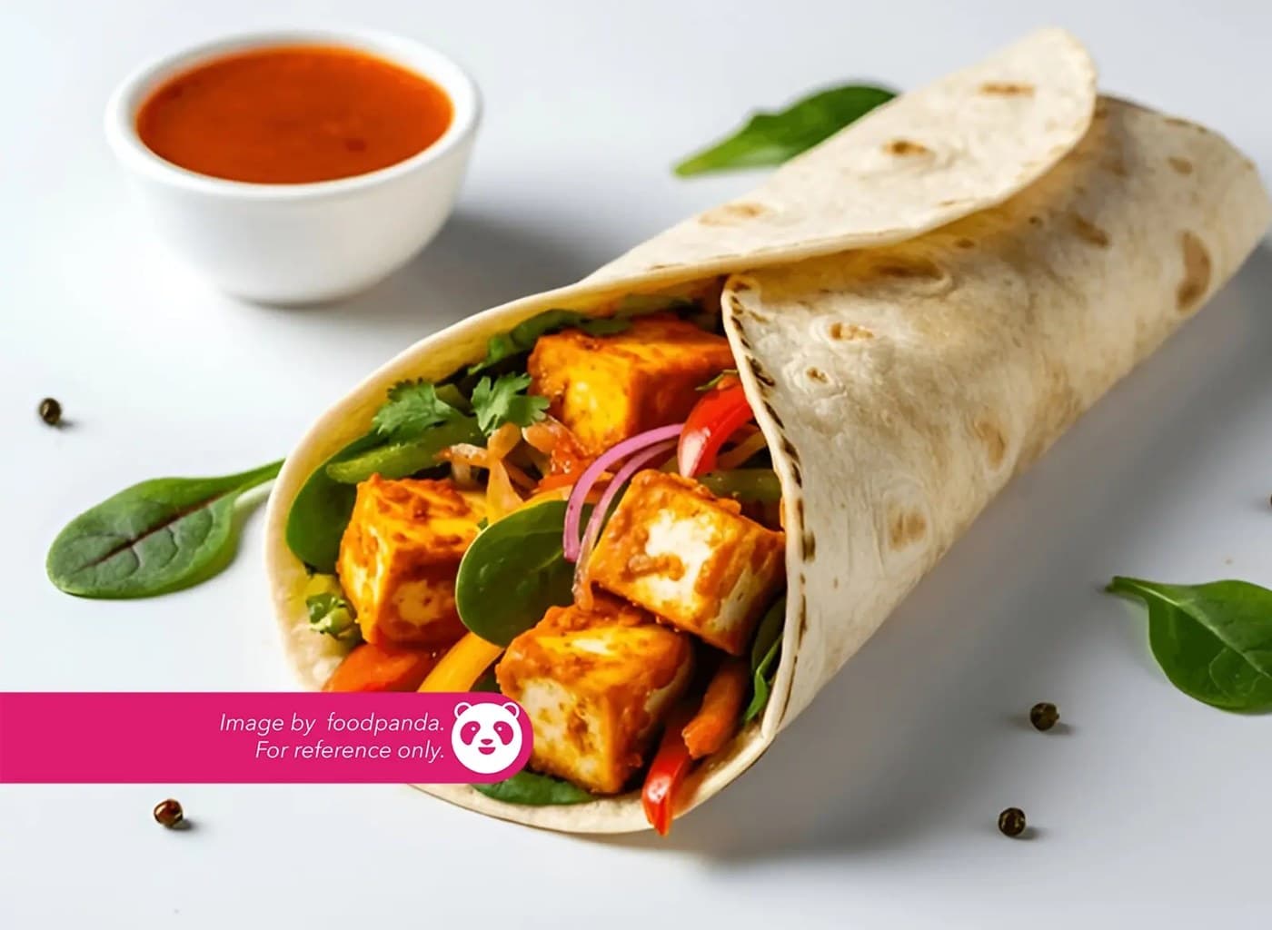 Paneer Shawarma