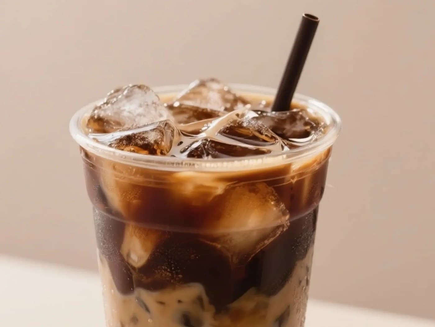 Ice mocha latte