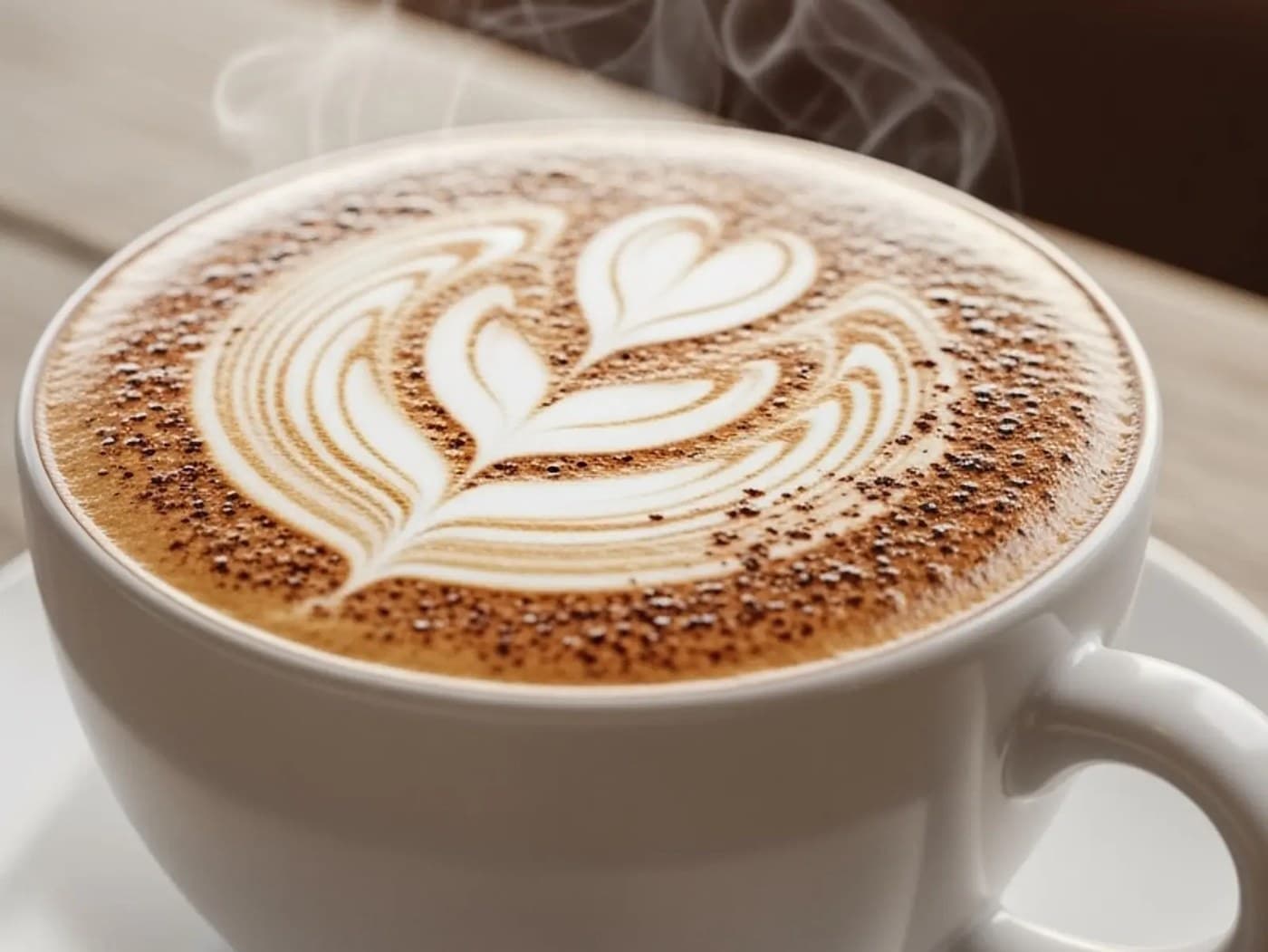 hot cappucino