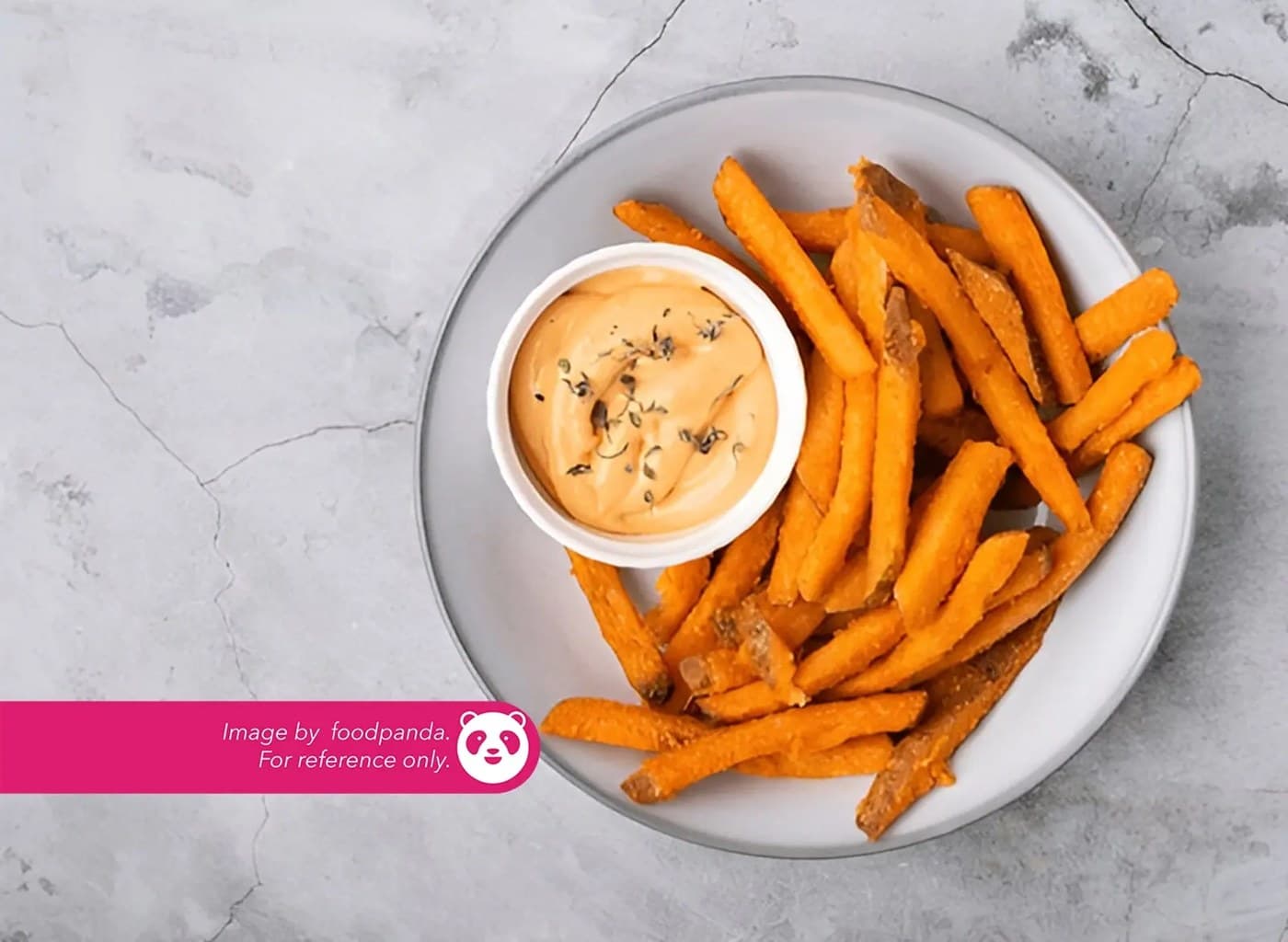 Fries with Sriracha Mayo