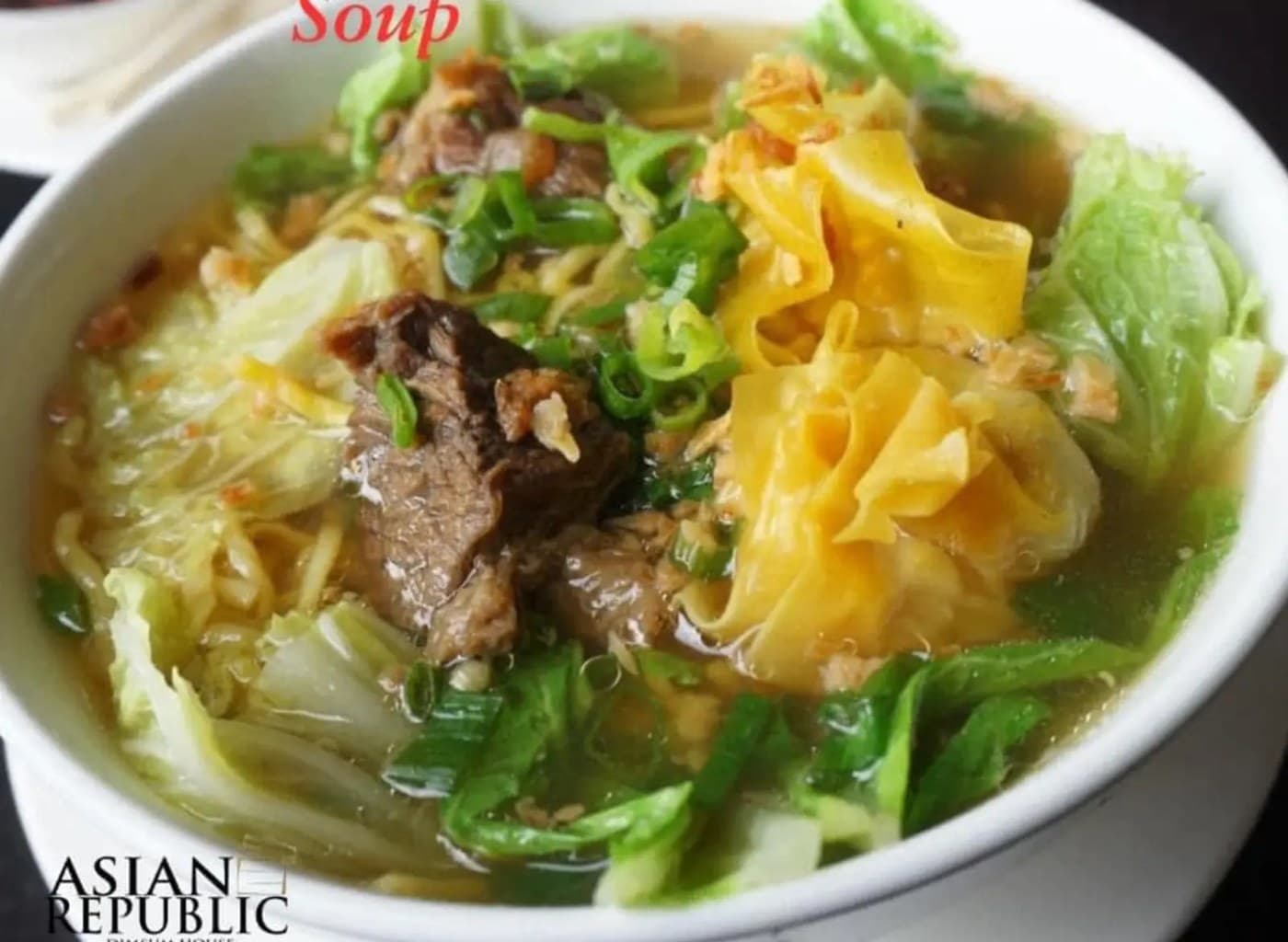 Spicy Taiwanese Beef Noodle Soup