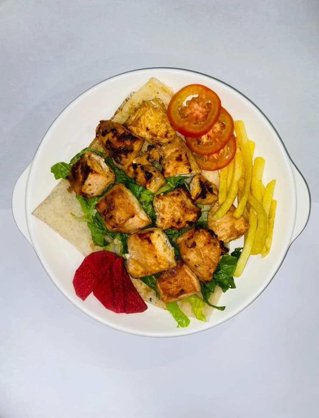 Shish Tawook Plate