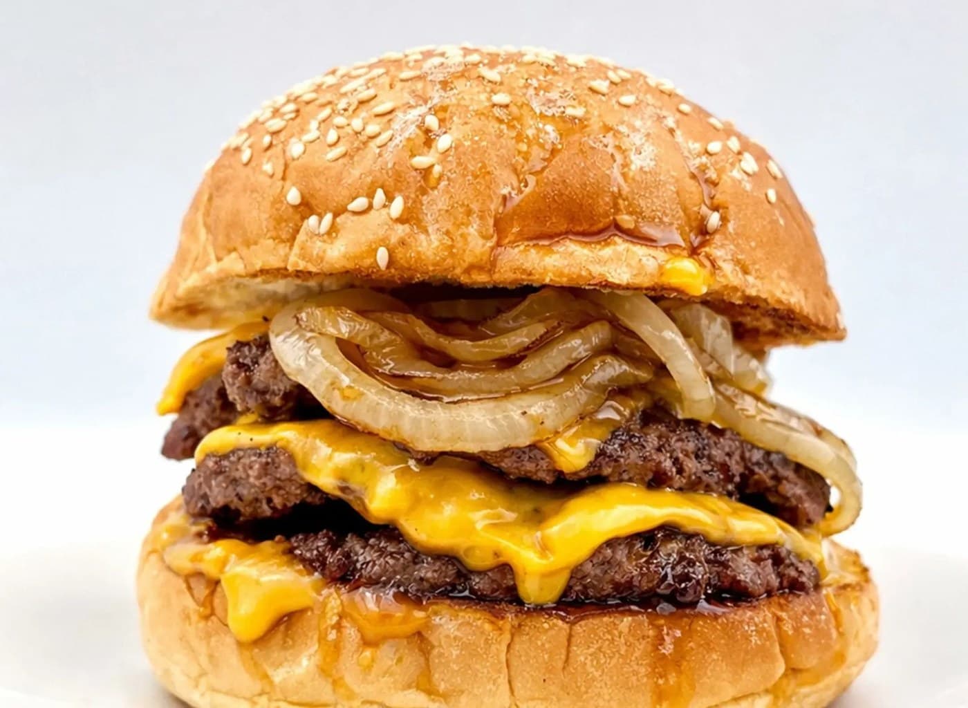 Grilled Onion Smash Burger
