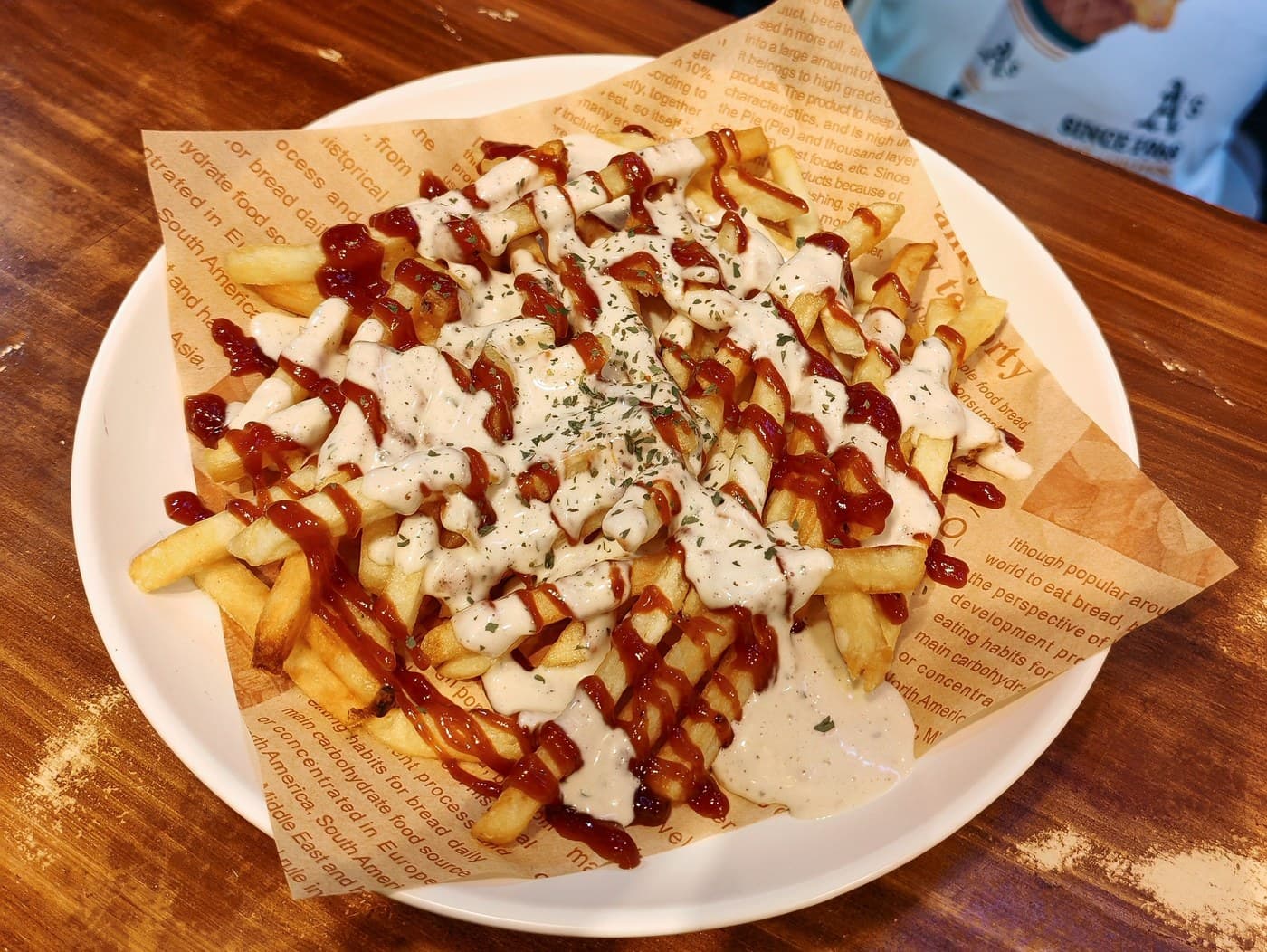 Bbq-ranch fries