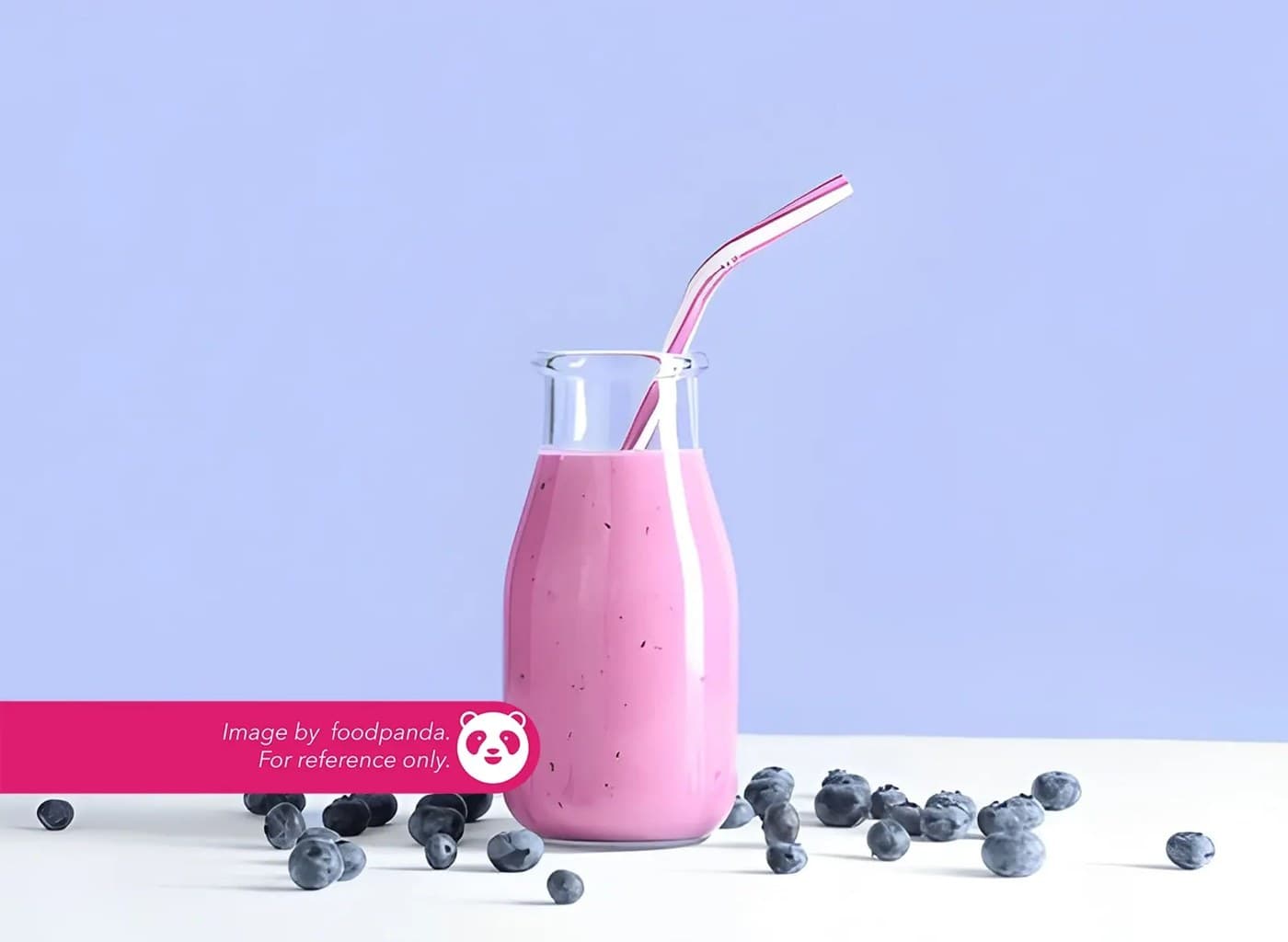 Purple Blueberry Milk
