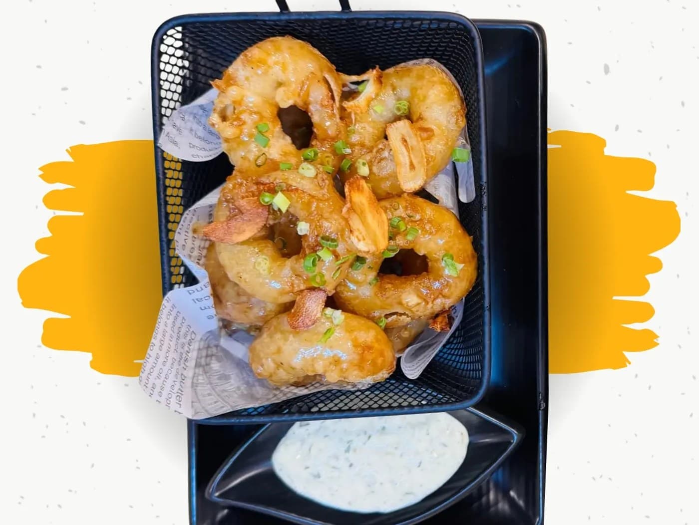 Soy Honey Glazed Calamari