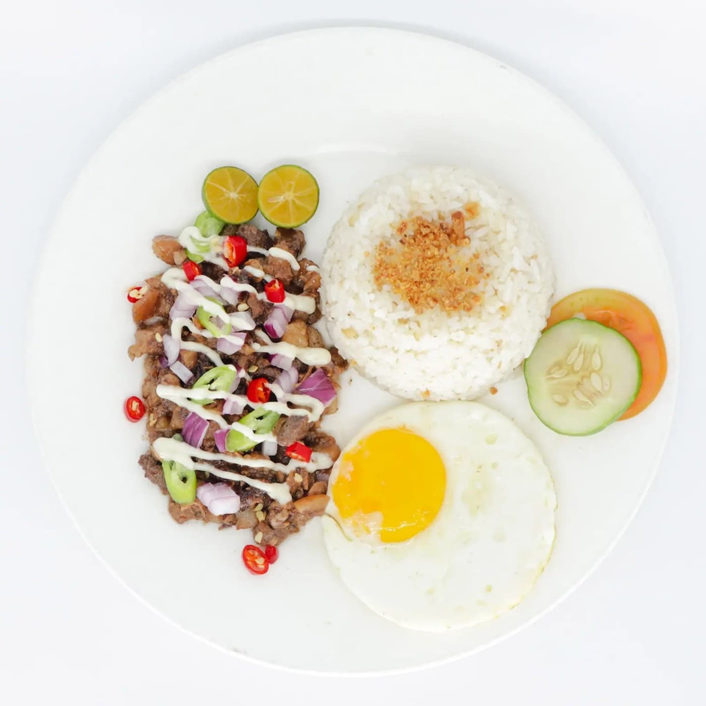Sisig with Rice