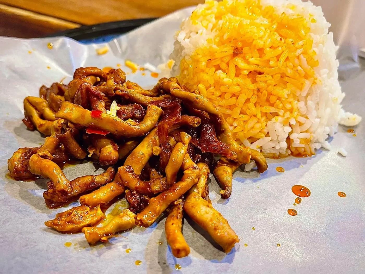 Adobong Isaw Ng Manok meal